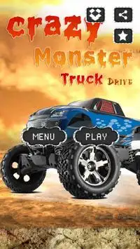 Crazy Monster Truck Drive Screen Shot 0