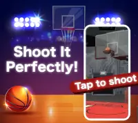 (JAPAN ONLY) Shooting the Ball - Basketball Game Screen Shot 0