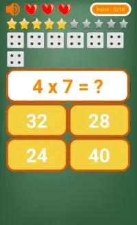 Table de Multiplication Screen Shot 0