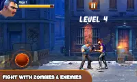 Zombie Road Street 3D Fighting: Fighter Games Screen Shot 4