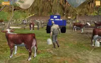 Farm Village Tractor Transport Farming Simulation Screen Shot 0