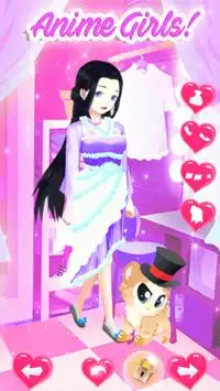 Dress Up Games For Girls - Anime Fashion Screen Shot 2