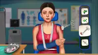 Jogos de Doutor: Hospital jogo Screen Shot 1