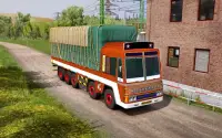 पहाड़ी कार्गो ट्रक ड्राइविंग गेम: ट्रक गेम 3 डी Screen Shot 0