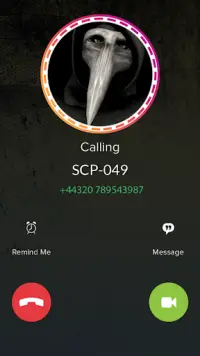 Call from SCPs Game Screen Shot 1