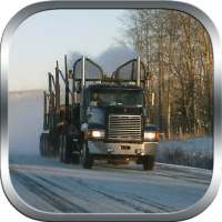 zima transport ciężarowy