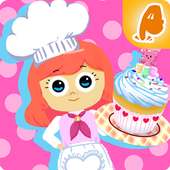 Cupcake Bake Shop Cooking Game for Kids