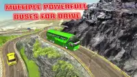 未舗装道路 バス 運転 上り坂 モンスター 山 3D シム Screen Shot 1