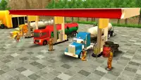 Oil Tanker Truck Driving Game Screen Shot 7