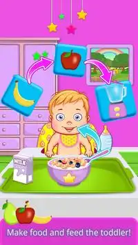 Nanny Daycare Dash: Crazy Babysitter Games Screen Shot 2