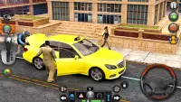 Taxi Driver Car — Taxi Games Screen Shot 0