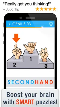 Think Creative: Guess The Word For Genius Brains! Screen Shot 2
