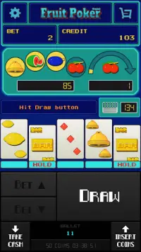 Fruit Poker Original Screen Shot 1