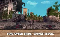 Simulador de pájaros de la ciudad Screen Shot 1