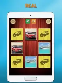 Car memory games pictures for kids and adults Screen Shot 4