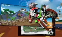 Crazy Racing Moto 3D Screen Shot 1