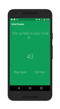 Mind Reader With Source Code Screen Shot 3