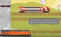عبة القطارات الألغاز للأطفال - لعبة القطار للأطفال Screen Shot 1