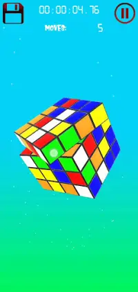 Rubik's Cube 3D Screen Shot 2