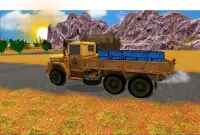 Euro Truck driving-world offroad cargo simulator Screen Shot 4