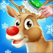 Santa Reindeer Care Salon : Christmas Animal🎅