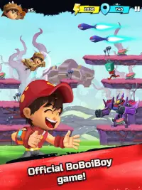 BoBoiBoy Galaxy Run: Fight Aliens to Defend Earth! Screen Shot 6