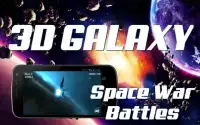 3D Galaxy Space War Battles Screen Shot 1