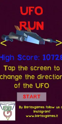 Ufo Run 3D Game Screen Shot 2