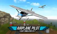 Pilot Flight Simulator 2017 Pro di aeroplano Screen Shot 2