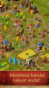 Townsmen: Permainan Strategi Screen Shot 1