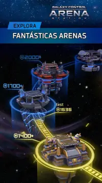 Galaxy Control: Arena combates JvJ en línea Screen Shot 2