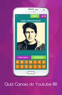 Quiz Canais Youtubers Brasil Screen Shot 3