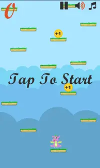 Dino Jump Bounce Screen Shot 1