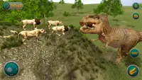 Jurásico Dinosaurio Caza Animal Hambre Simulación Screen Shot 1