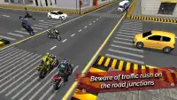 Real 3D Traffic Bike Racer 2018 Screen Shot 0