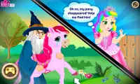 Pony game - Care games Screen Shot 2
