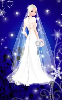 ❄ الزفاف الجليدية ❄ المجمدة فستان العروس حتى لعبة Screen Shot 3