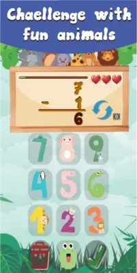 Math Kids: Math Game for Kids study add, subtract Screen Shot 1