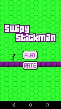 Swipy Stickman Screen Shot 0