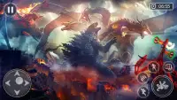 Siren Head Godzilla Fight 3D Screen Shot 3