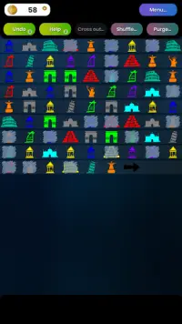 Symzle - een puzzel met symbolen Screen Shot 2