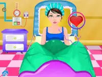 Newborn szpitalne girls gry Screen Shot 1