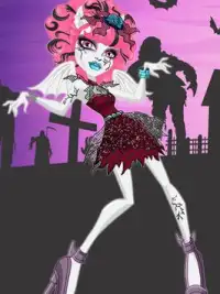 Ghouls Monsters Fashion Dress Up Game Screen Shot 0