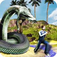 3D Enojado Anaconda Simulador de ataque serpientes