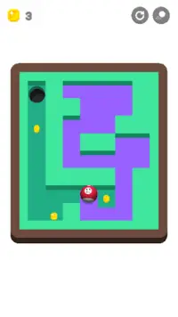 Maze Pool : Paint color ball roller Screen Shot 5