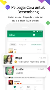 MiChat - Chat & Kenali Rakan Screen Shot 7