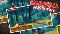 Red Ball Adventure - Ball Bounce Game Screen Shot 0