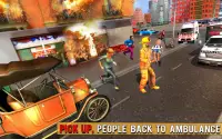 Fire Fighter Truck Real City Heroes Screen Shot 9