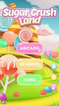 Sugar Crush Land - Match 3 Games Screen Shot 1