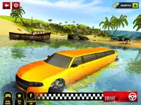 Beach Water Surfer Limousine Car Driving Simulator Screen Shot 4